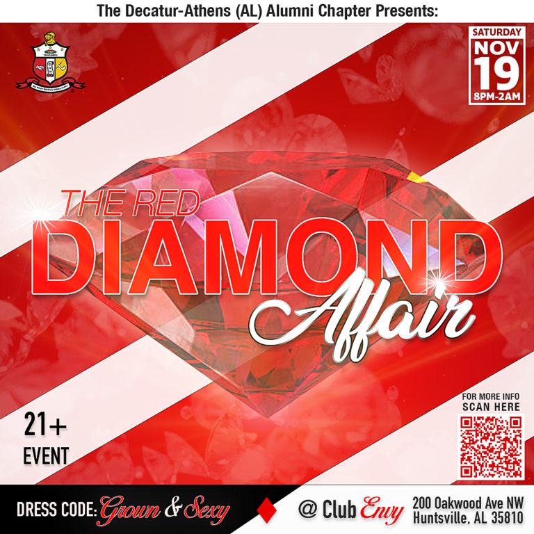 Red Diamond Affair Flyer Print